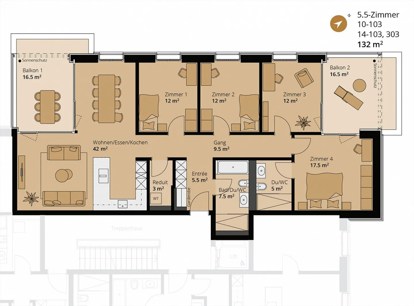 Coziness Meets Modernity - Family-Friendly 5.5-Room Apartment - Photo 11 of 13