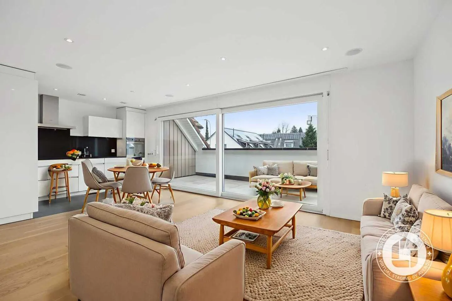 *Herbst Special* Schicke Dach-Maisonette mit sonniger Terrasse - Foto 2 von 13