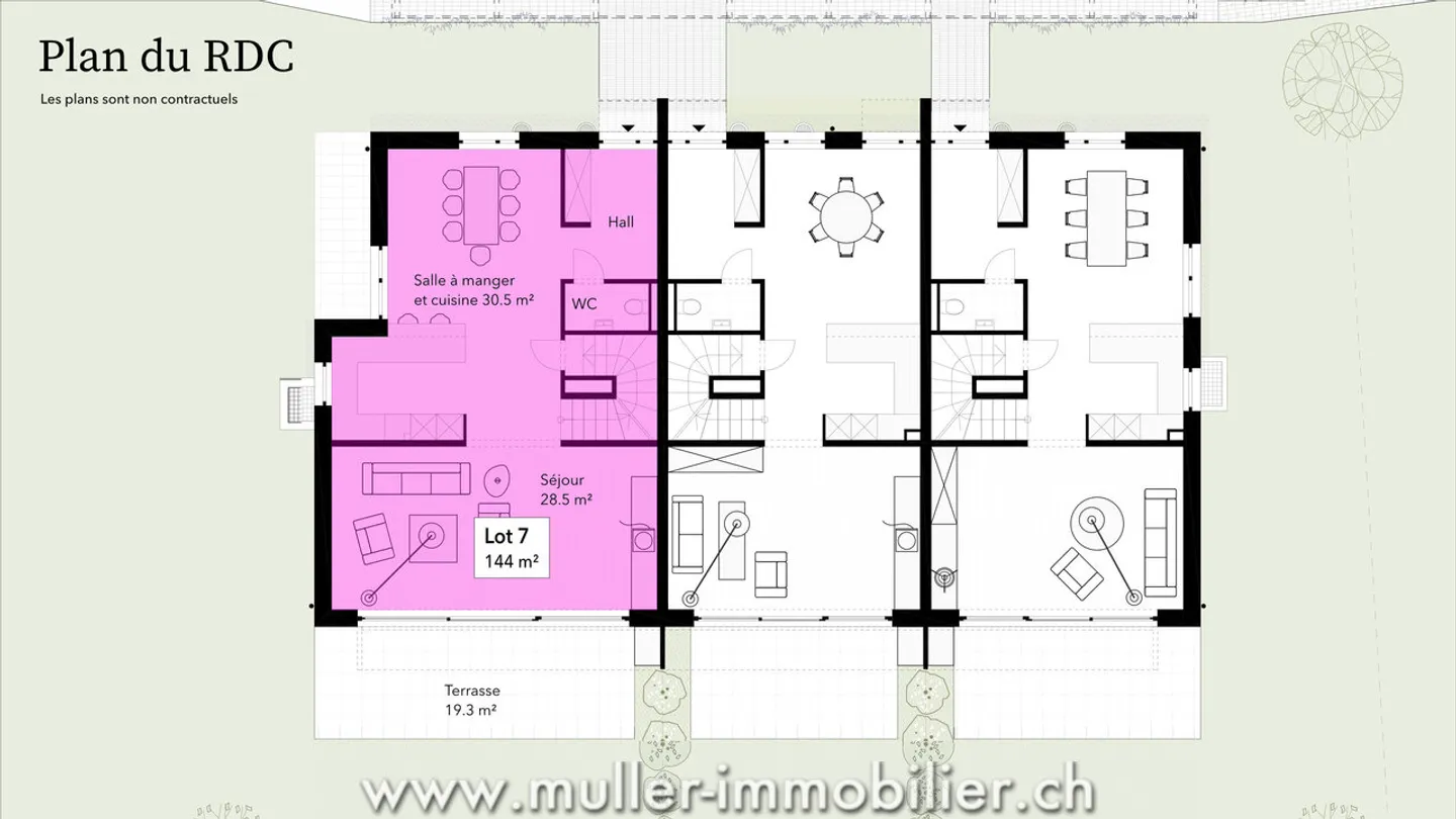Charmante Reihenhäuser in Essert-Le Mouret - Foto 5 von 13