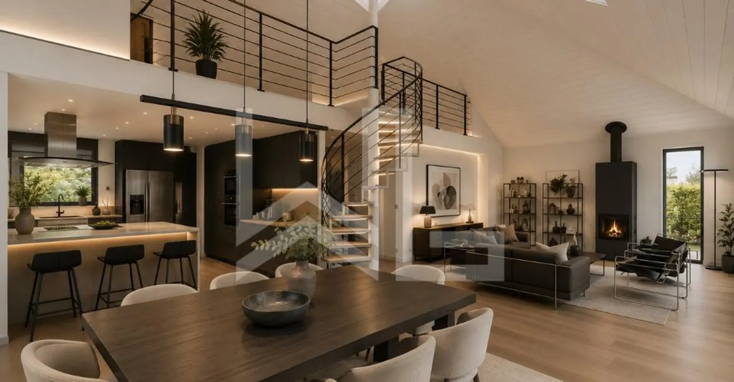 Stunning contemporary property with panoramic view - Photo 3 of 9