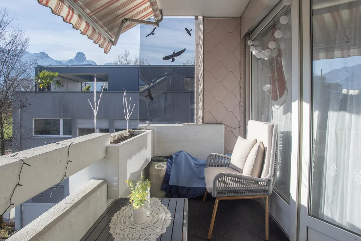 Geräumige Wohnung mit Alpenblick - Foto 14 von 19