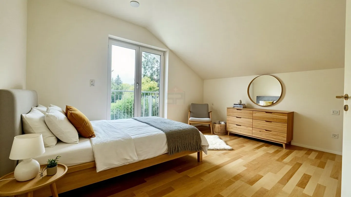 Charmanter Halb-Einfamilienhaus mit 5 Zimmern und einem schönen privaten Garten - Foto 5 von 11