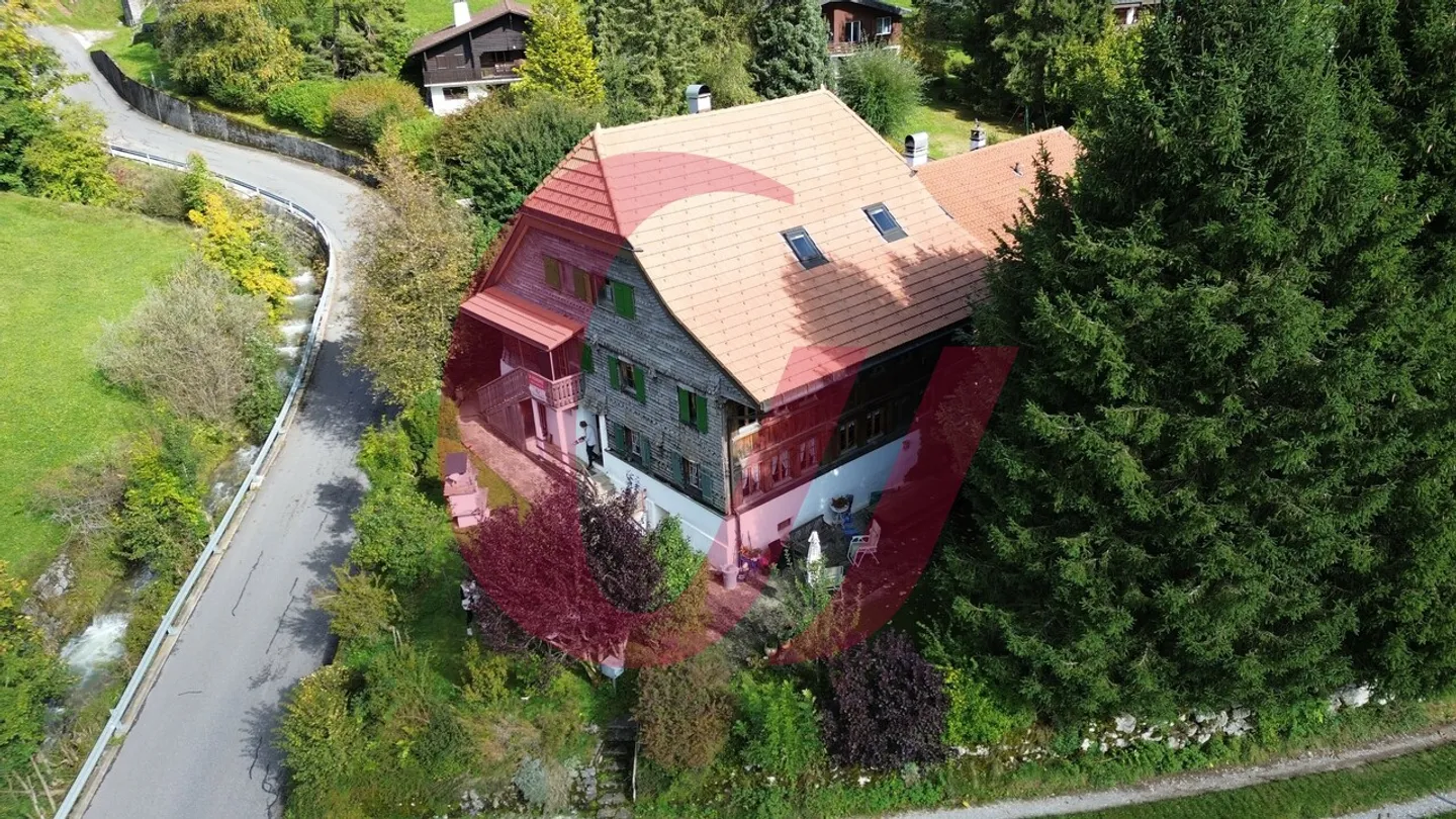 Magnificent house with 12.5 rooms in Charmey! - Photo 14 of 16