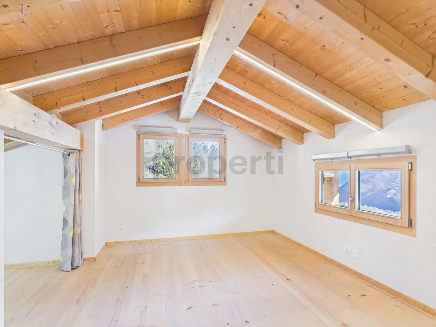 Modern 4-room multiplex house with a view of the Valais mountains in Les Marécottes - Photo 6 of 12