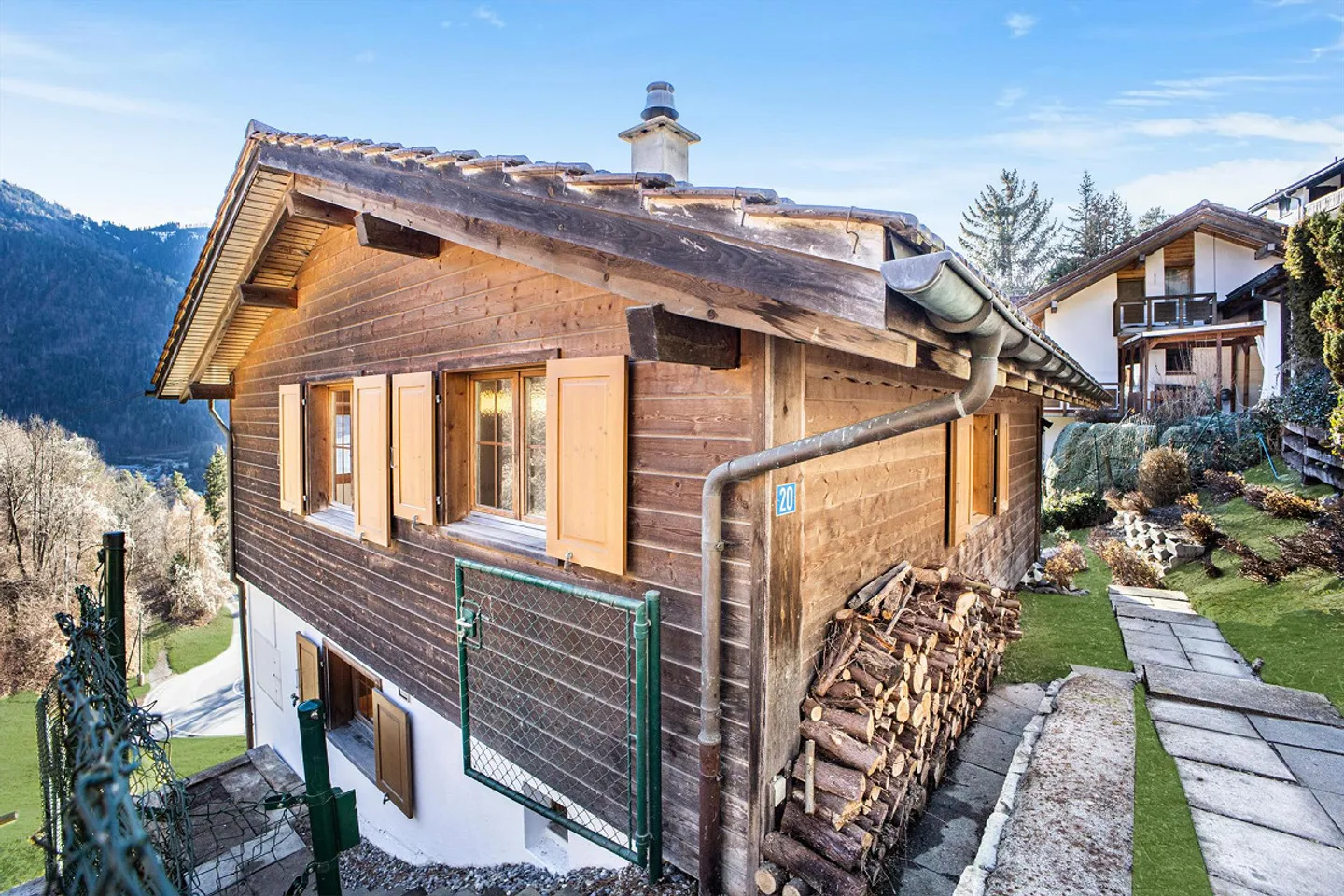 Approvazione della seconda casa / Incantevole casa unifamiliare di 4,5 stanze a Seewis / GR - Foto 2 di 5