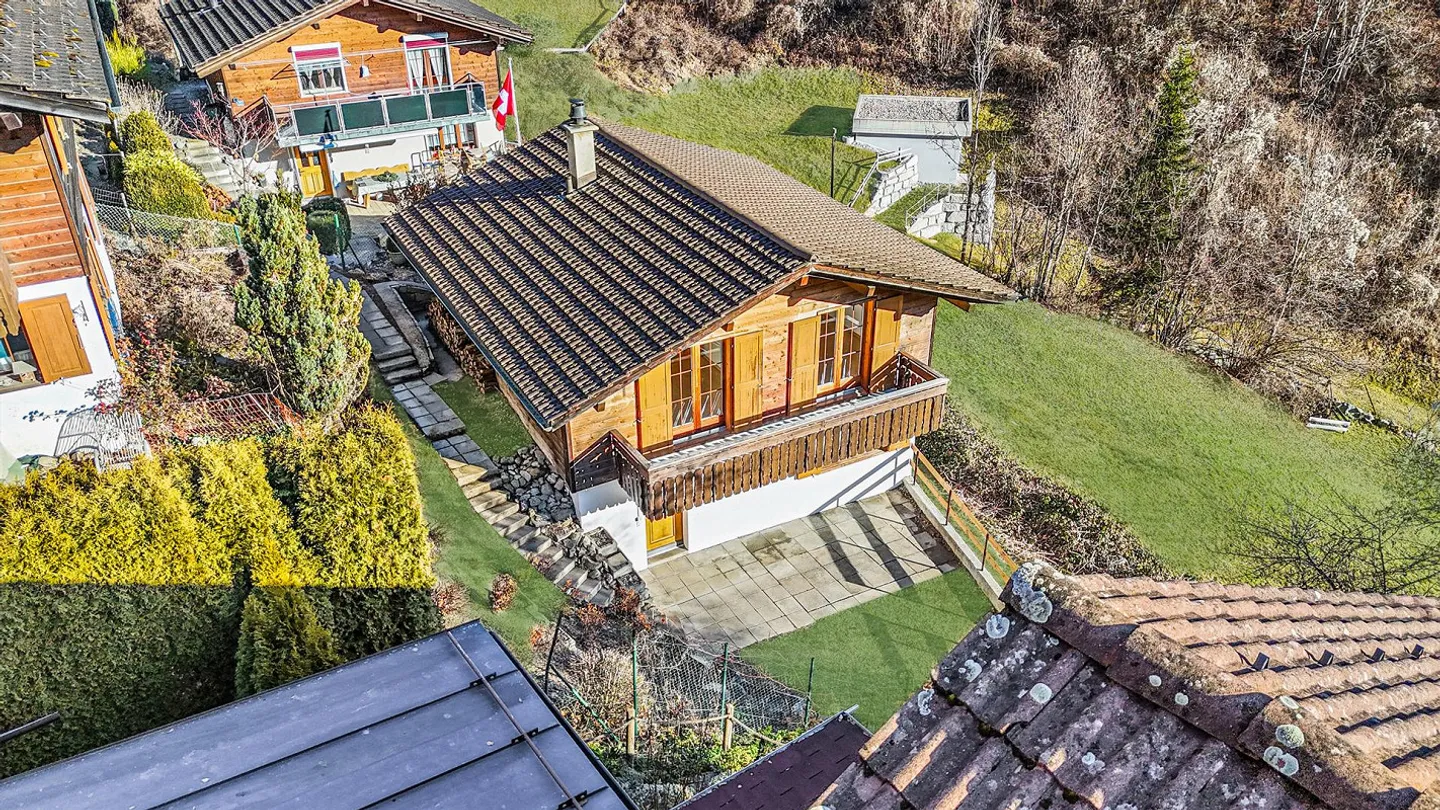 Approvazione della seconda casa / Incantevole casa unifamiliare di 4,5 stanze a Seewis / GR - Foto 4 di 5