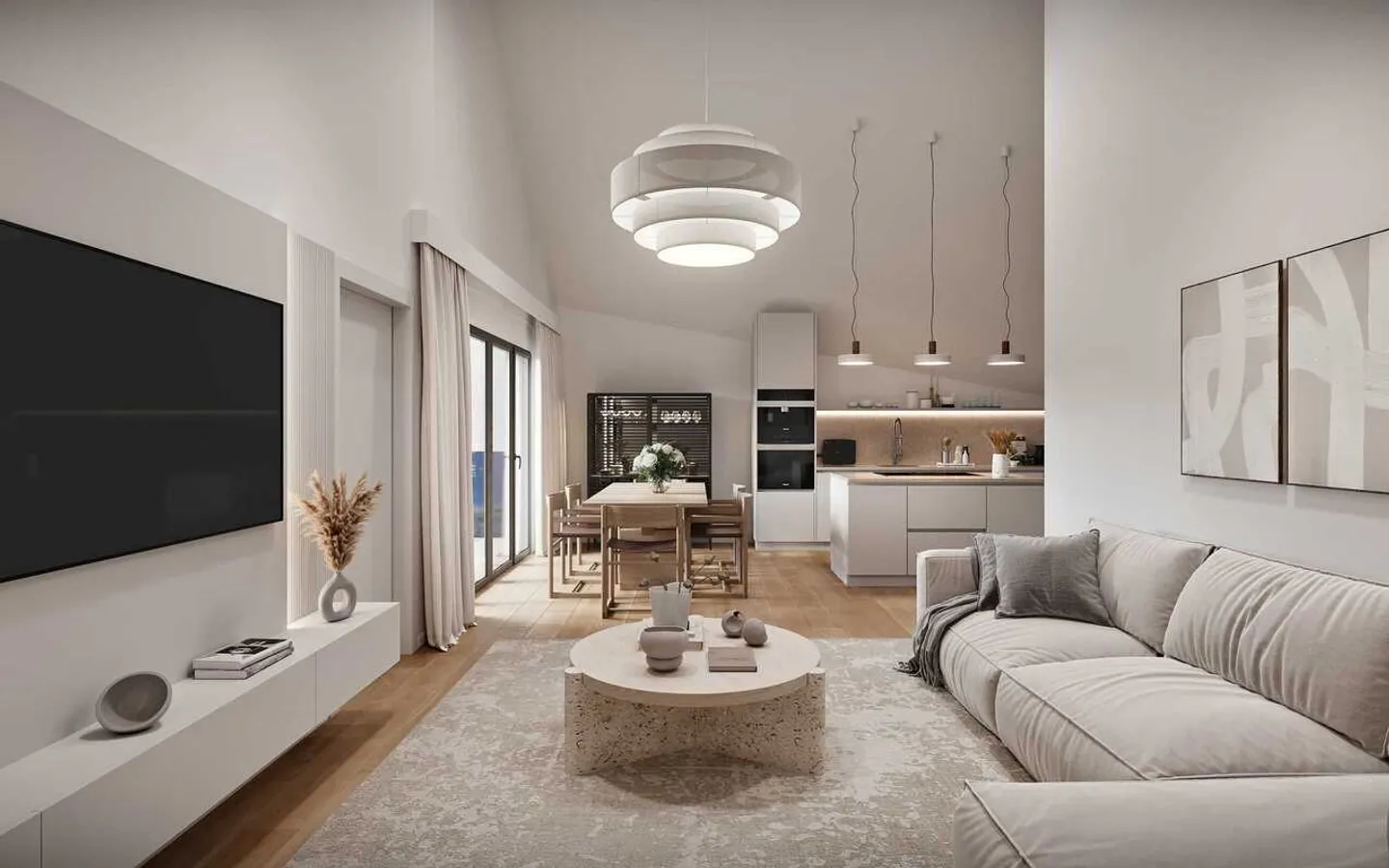 Vivere elegantemente | Nuova costruzione di 3,5 stanze con stile - Foto 1 di 10