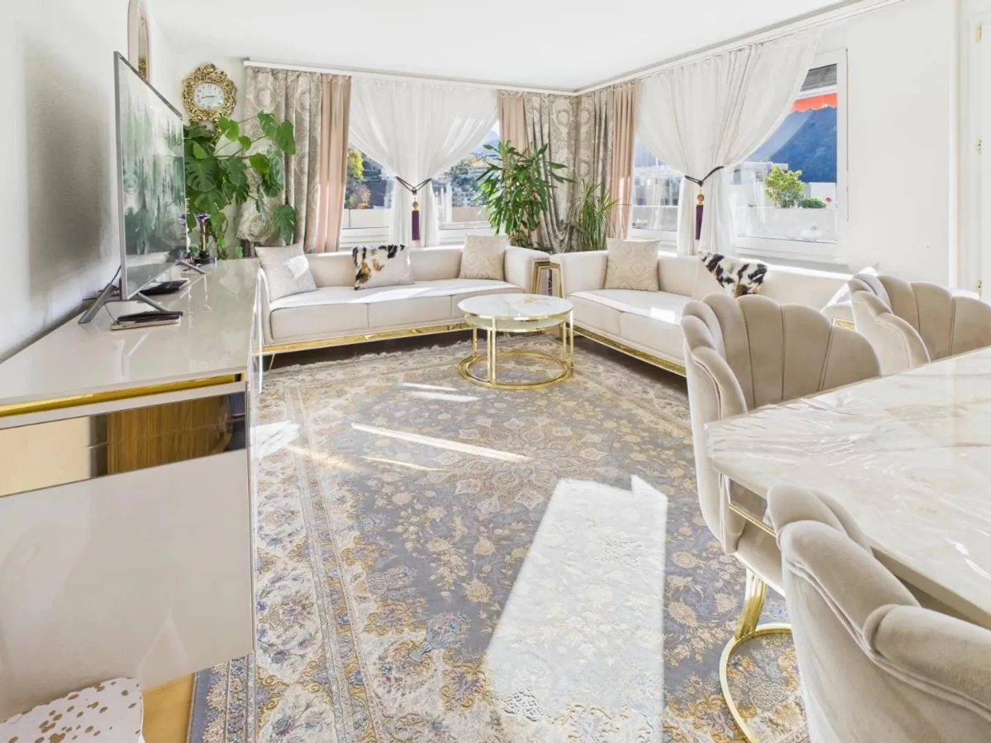 «Sonnige Wohnung mit Panoramablick über Visp» - Foto 3 von 10