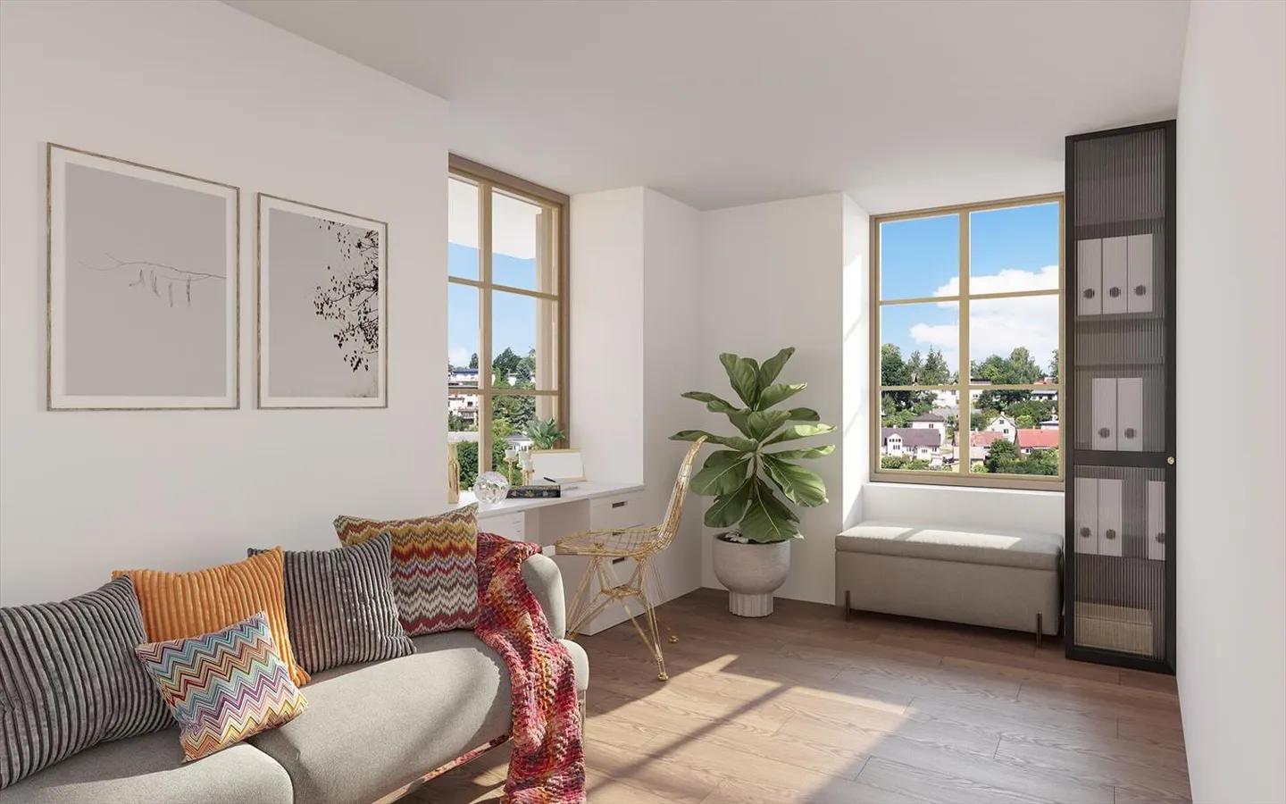 La Sarraz, appartement neuf 2.5 pièces, 75 m2 au rez avec jardin - Photo 11 sur 13