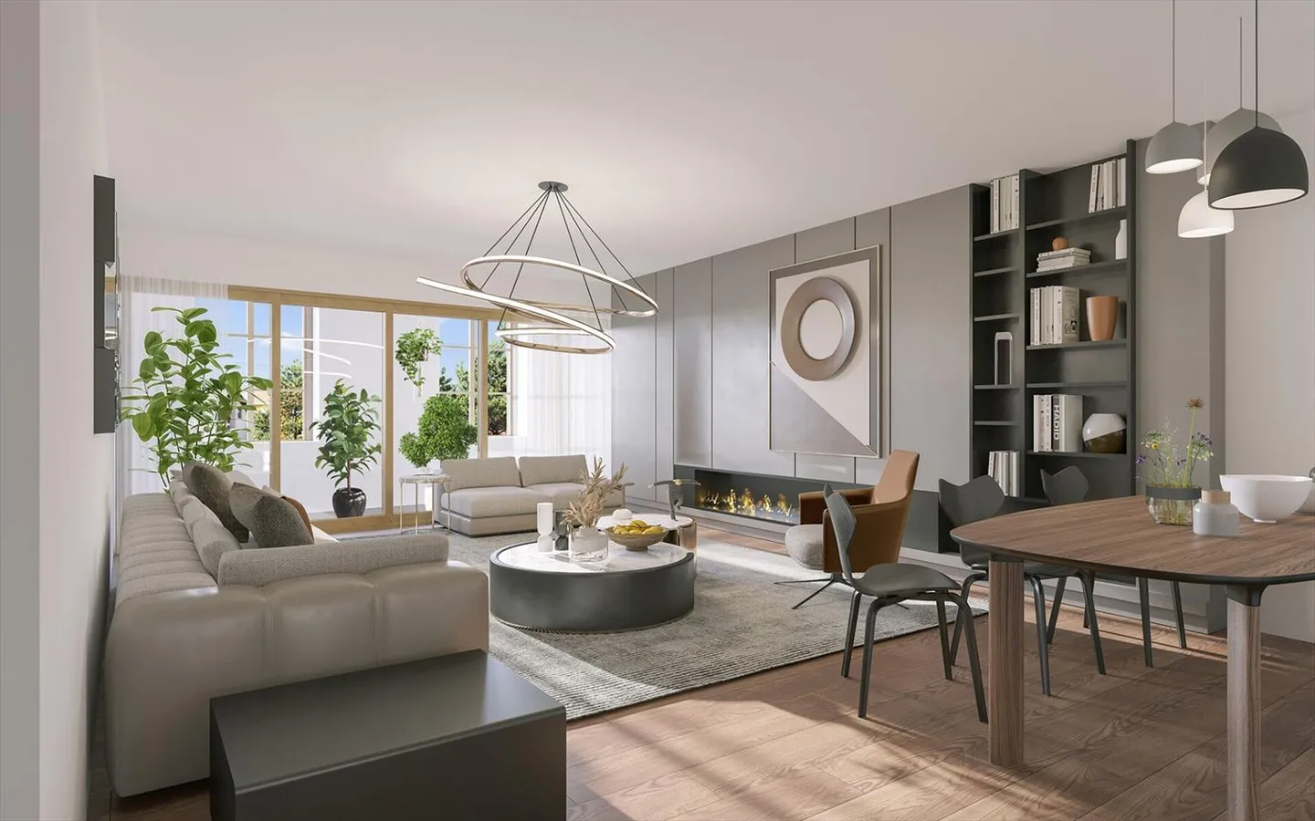 La Sarraz, appartement neuf 2.5 pièces, 75 m2 au rez avec jardin - Photo 10 sur 13