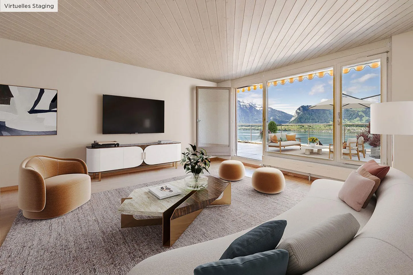Charmantes Terrassenhaus mit Aussicht - Foto 5 von 13