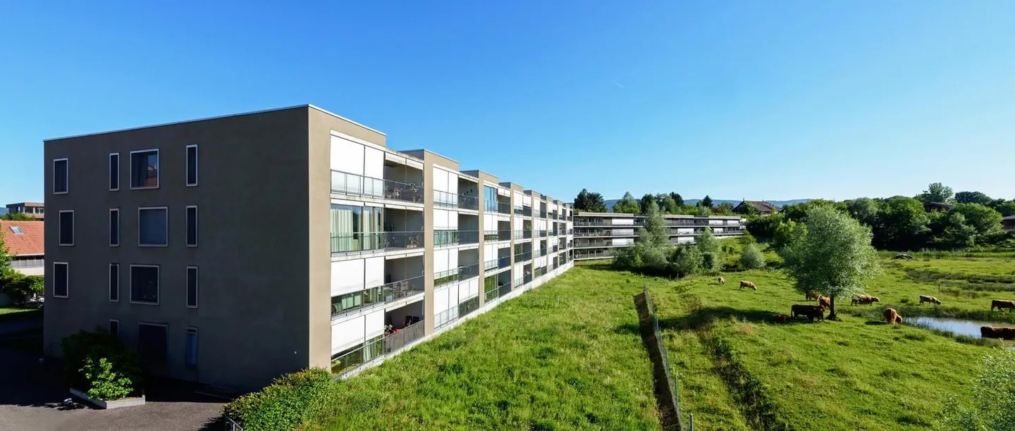 Helle und moderne 5.5 Zimmerwohnung im Naturschutzgebiet - Photo 1 of 9