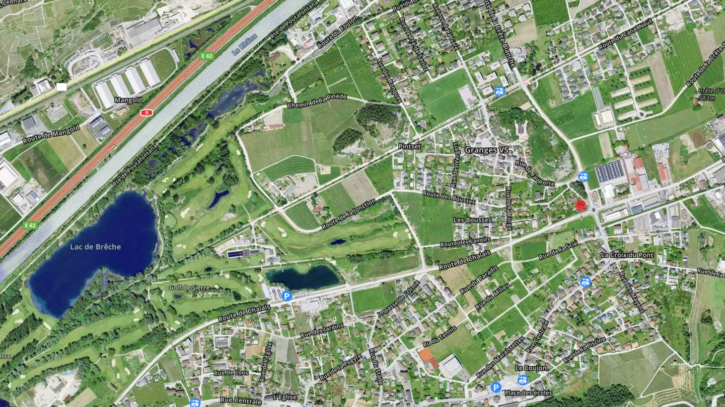 IN AFFITTO MAGNIFICO APPARTAMENTO 3.5 LOCALI A GRANGES - Foto 8 di 9
