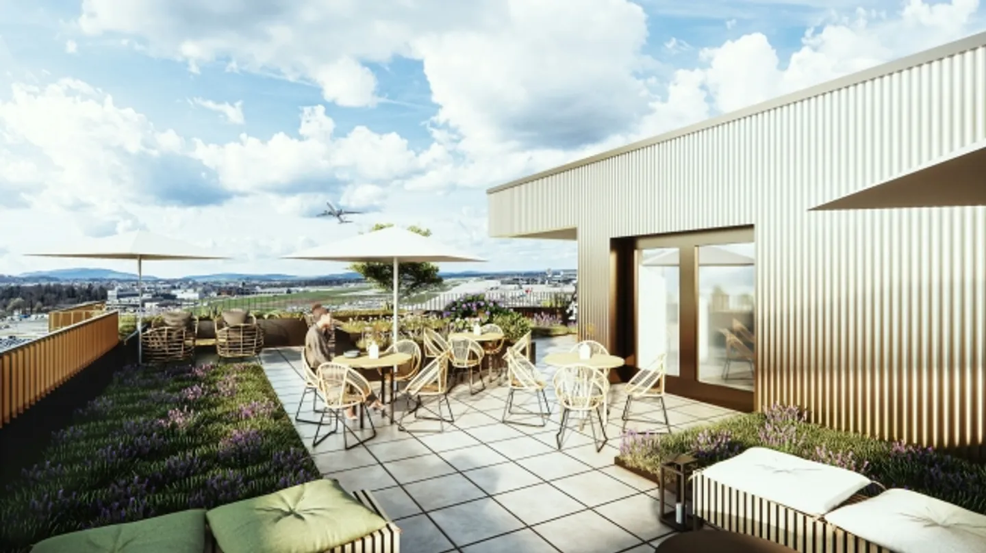 500m2 spazio ufficio nuovo con vista diretta sulle operazioni di volo - Foto 3 di 4