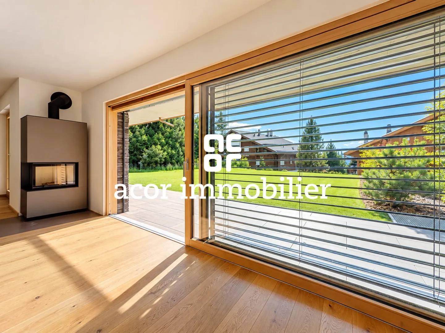 CRANS-MONTANA – 4,5 PIÈCES NEUF DE 223 M² – IMMENSE TERRASSE &amp; JARDIN - Photo 5 of 15