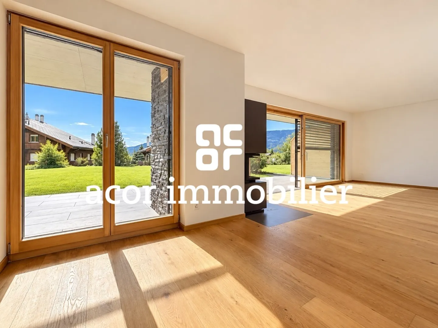 CRANS-MONTANA – 4,5 PIÈCES NEUF DE 223 M² – IMMENSE TERRASSE &amp; JARDIN - Photo 6 of 15