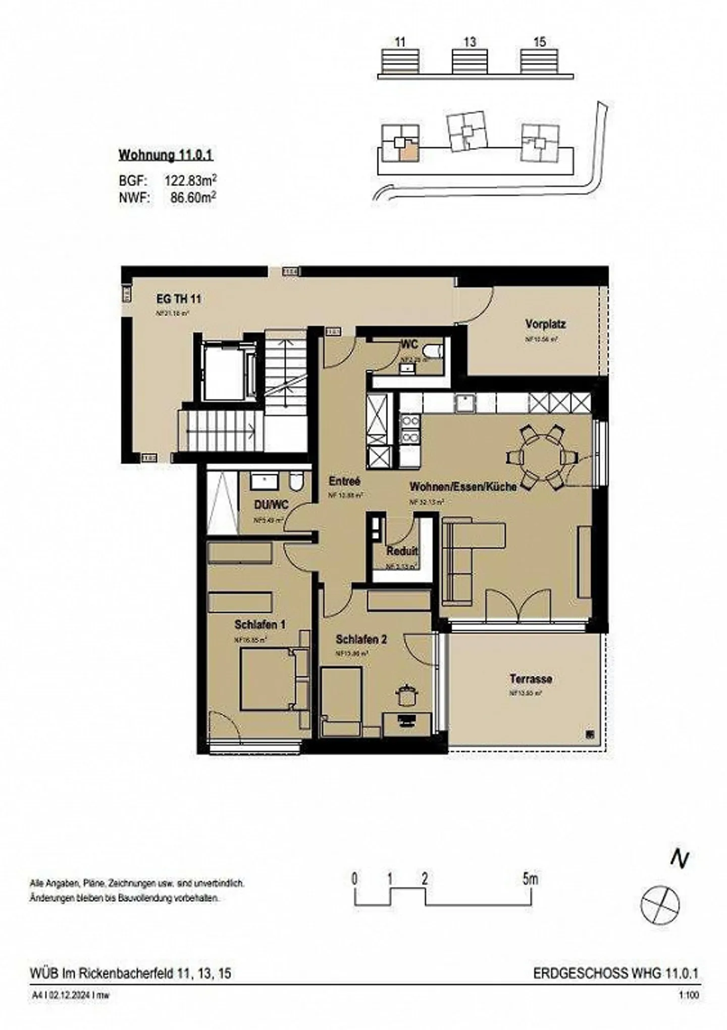 Moderne Wohnungen in der Natur - Foto 9 von 9