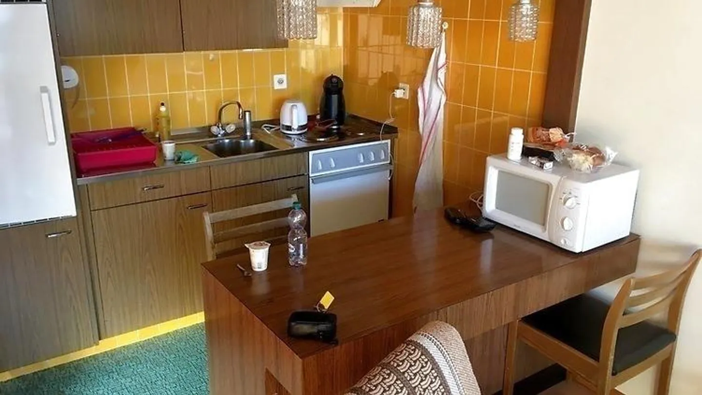 1 ROOM APARTMENT IN LEUKERBAD (VS), FURNISHED - Photo 3 of 10