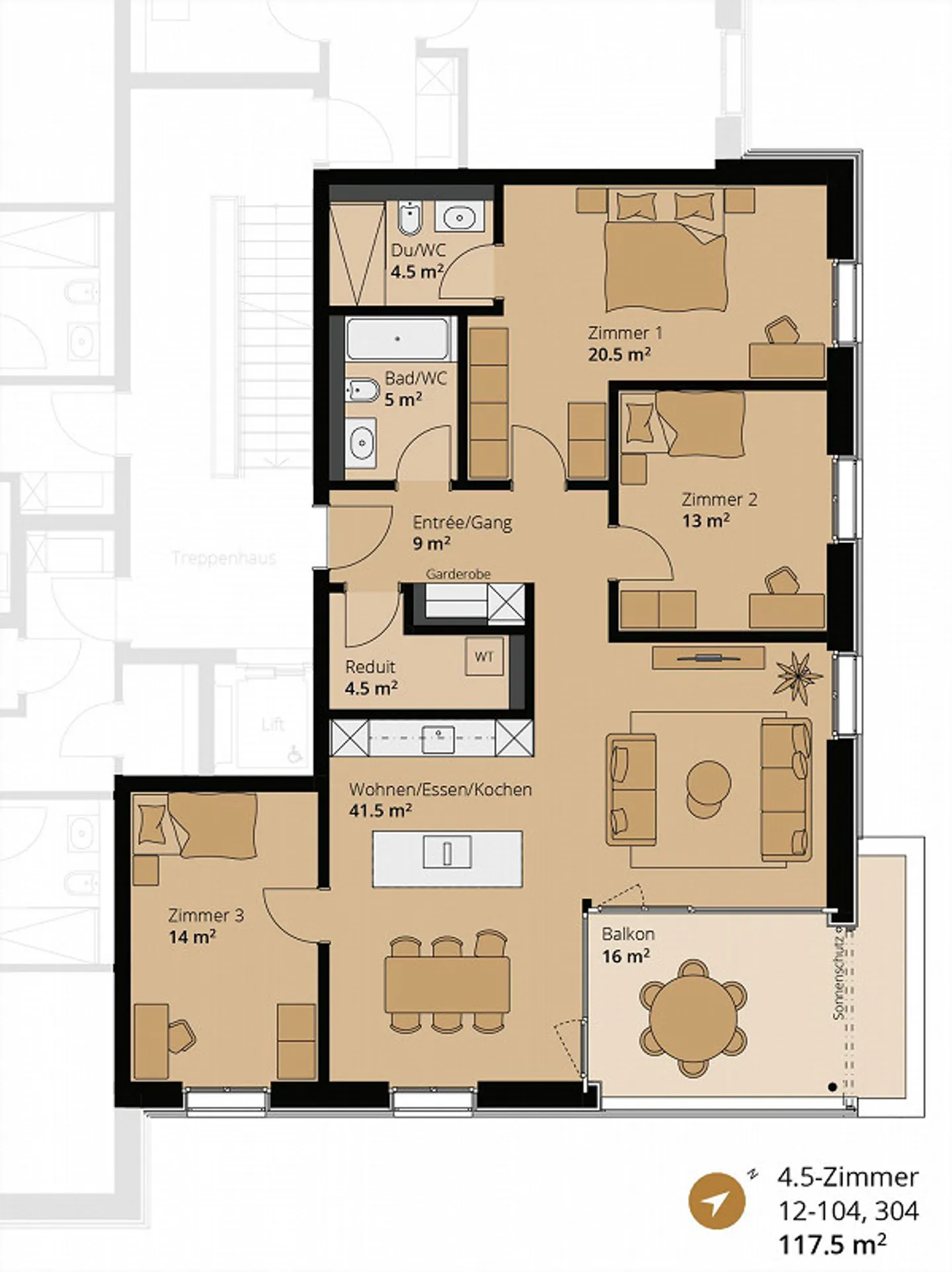 Exclusive new apartments with high-quality fittings in salzhof-süd.ch - Photo 8 of 13