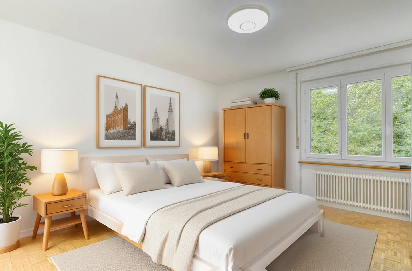 Renovierte 3,5-Zimmer-Wohnung in der Nähe des Schwimmbads und der Innenstadt - Foto 8 von 8