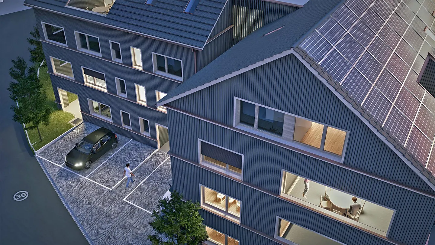 NEUBAU «Lignum Duo» - 3.5 Zimmerwohnung mit Gartenanteil - Foto 7 von 7