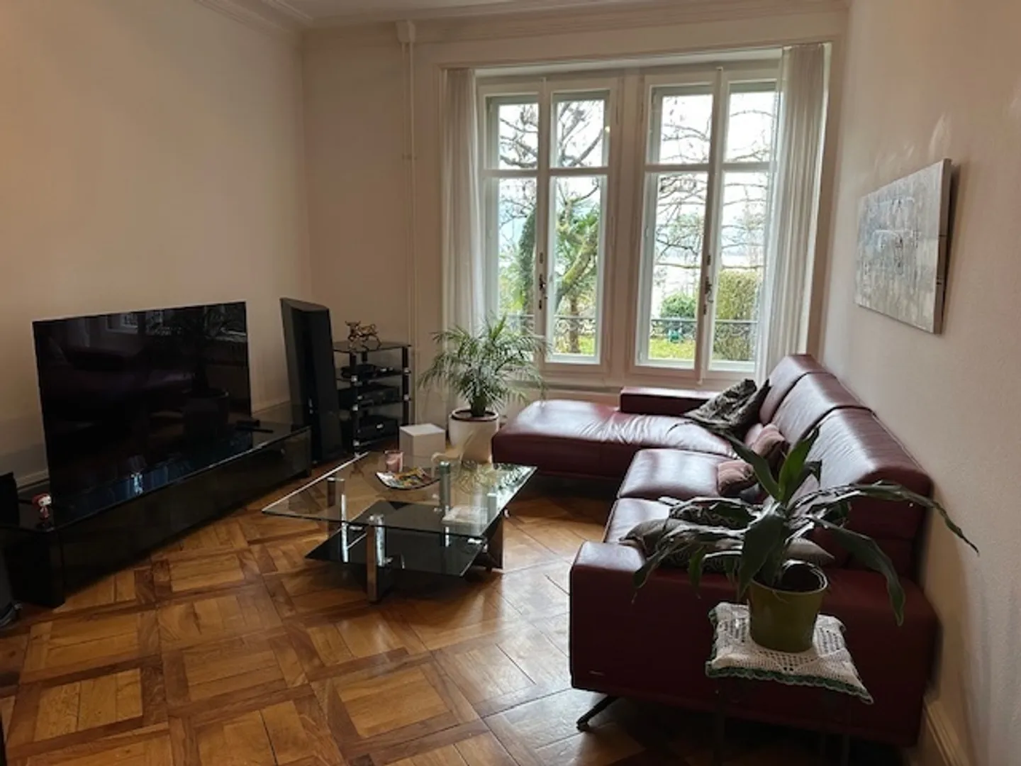 In affitto - Magnifico appartamento di charme a Montreux con giardino - Foto 2 di 13