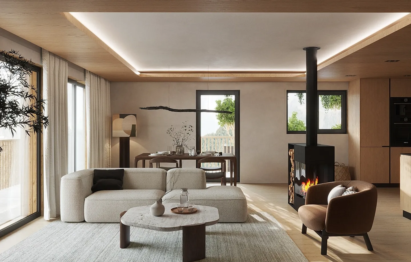 Appartamento moderno in un ambiente preservato a Euseigne - Foto 1 di 12