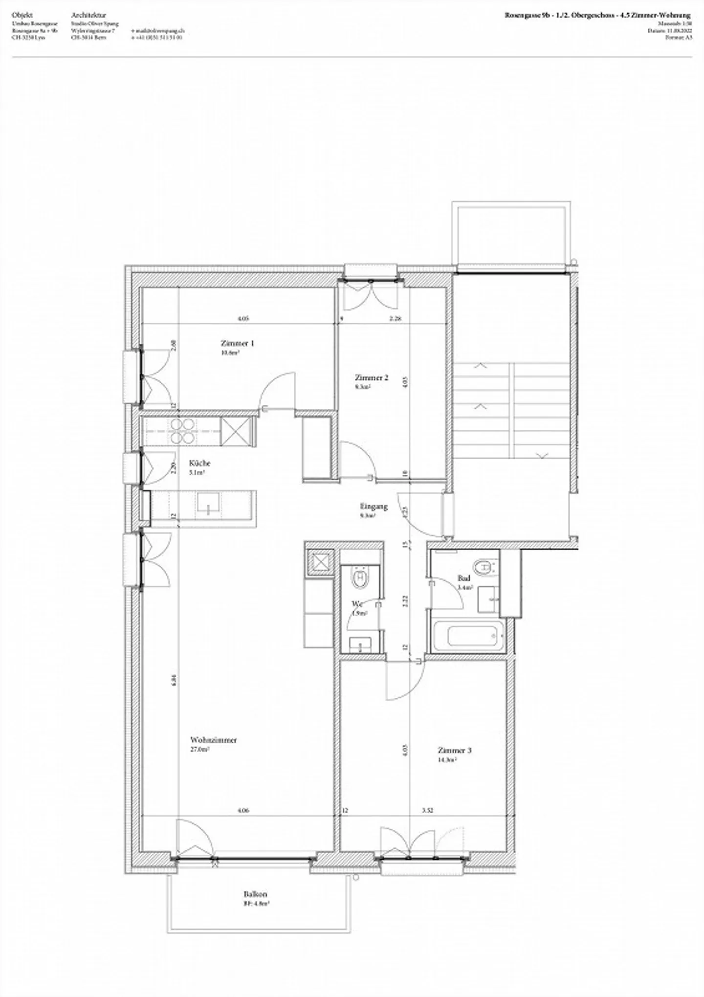Light-Filled 4.5-Room Apartment - Photo 12 of 13