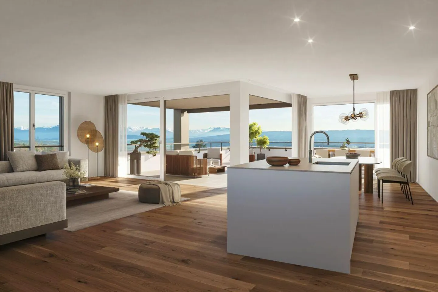 Ultimo appartamento disponibile di 5,5 stanze con loggia e giardino - Foto 2 di 5