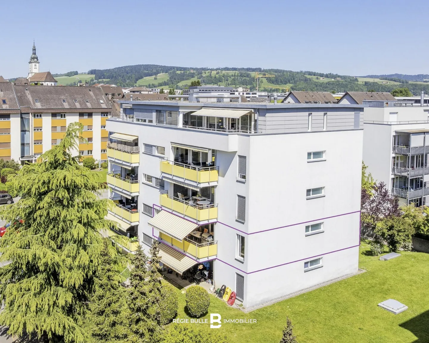 Geräumige Wohnung in Bulle - Foto 19 von 21