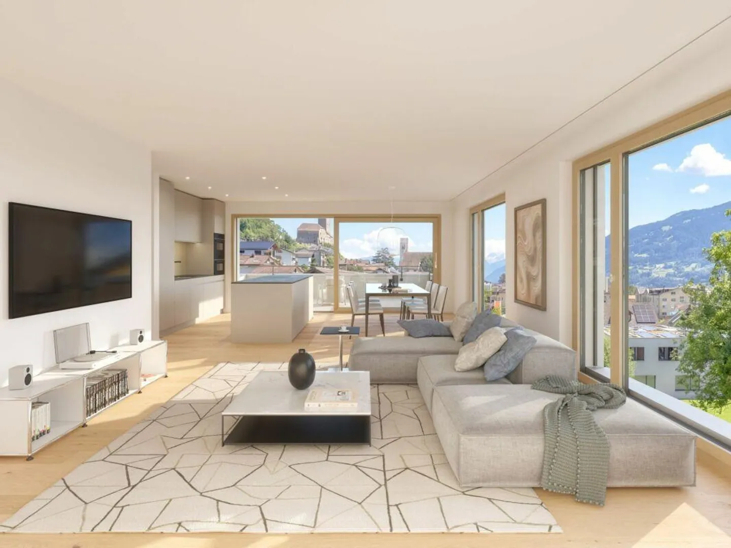 Exklusives Apartment in Sargans - Foto 6 von 8