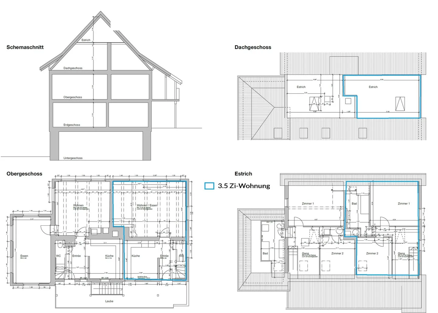 Charmante maisonette de 3,5 pièces avec cheminée à Kreuzlingen - Photo 10 sur 10