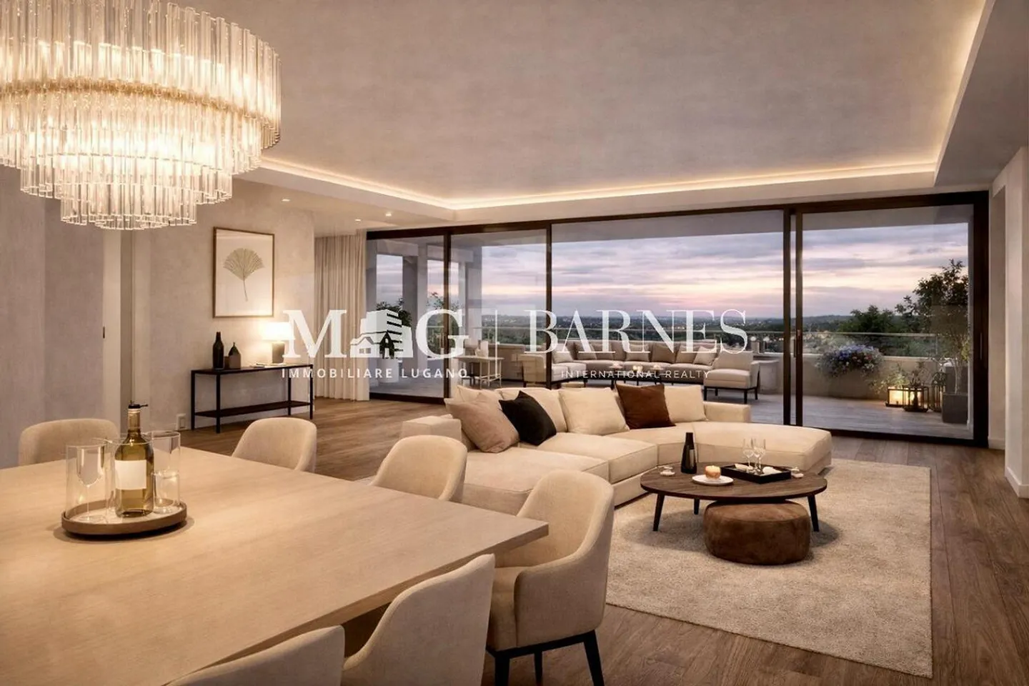 Collina d'Oro: Neue 4.5-Zimmer-Wohnung mit Terrasse - Foto 1 von 10