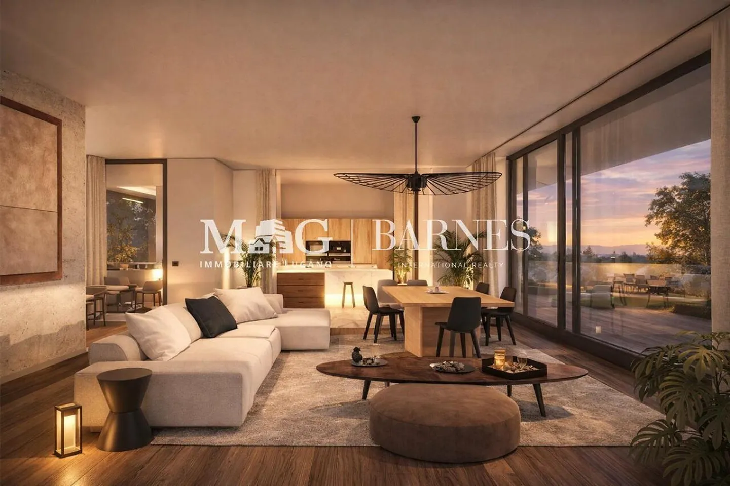 Collina d'Oro: Neue 4.5-Zimmer-Wohnung mit Terrasse - Foto 3 von 10