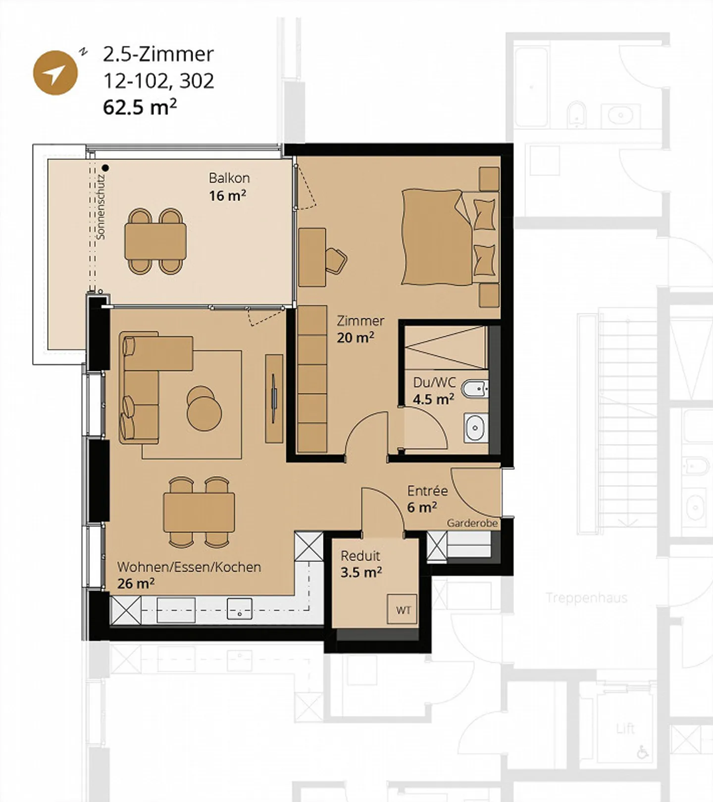 New building in Suhr - high-quality apartments with design options - Photo 11 of 13