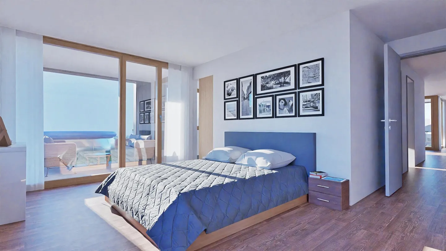 NOUVEAU "Lignum Duo" - Appartement de 4,5 pièces au 1er + 2ème étage - Photo 5 sur 8