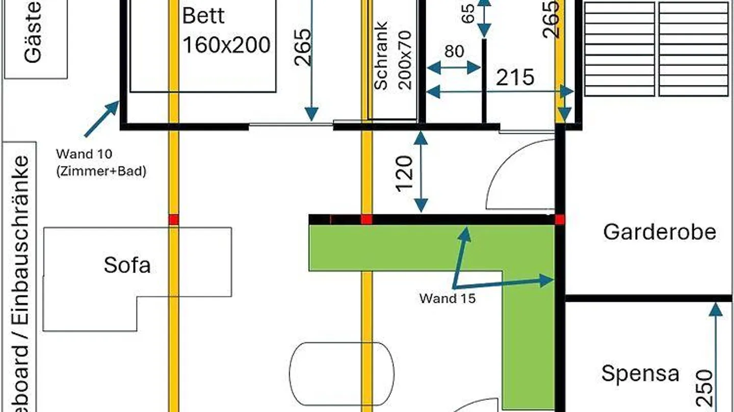 2½ ROOM APARTMENT IN VÄTTIS (SG), FURNISHED, TEMPORARY - Photo 7 of 7