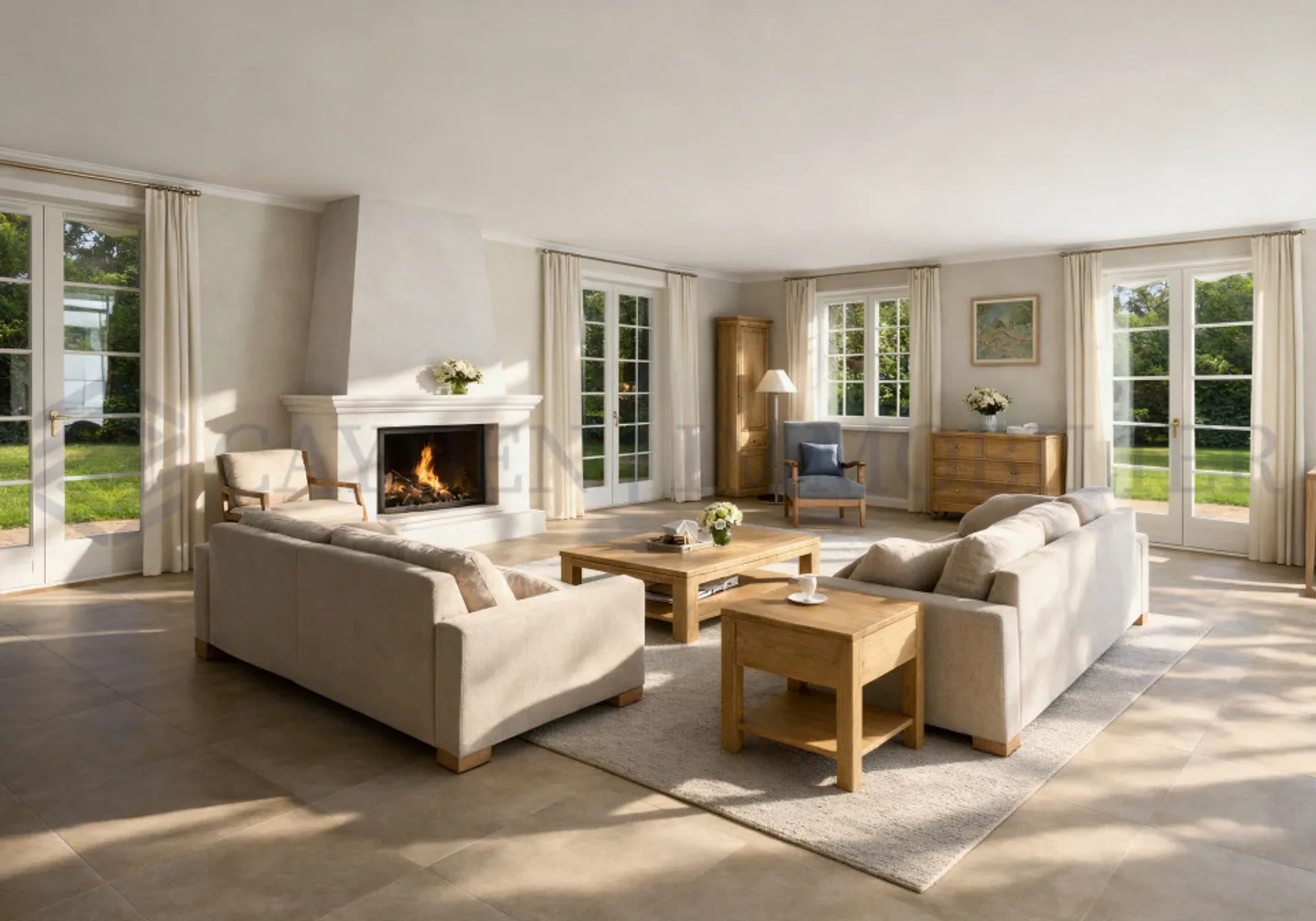 Elegante Villa mit Innenpool - Foto 2 von 12