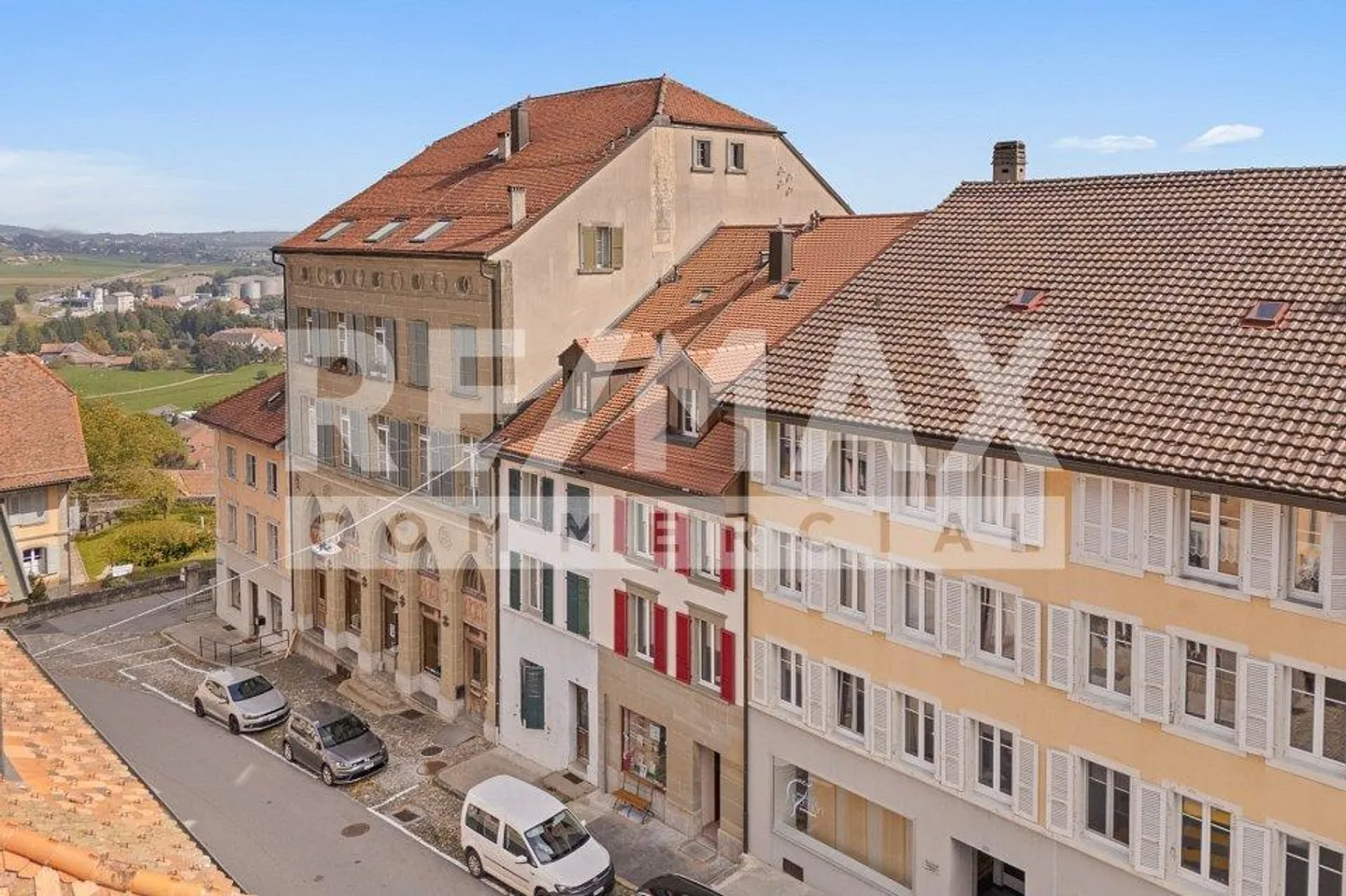 Commercio e uffici nel centro di Romont - Foto 2 di 13