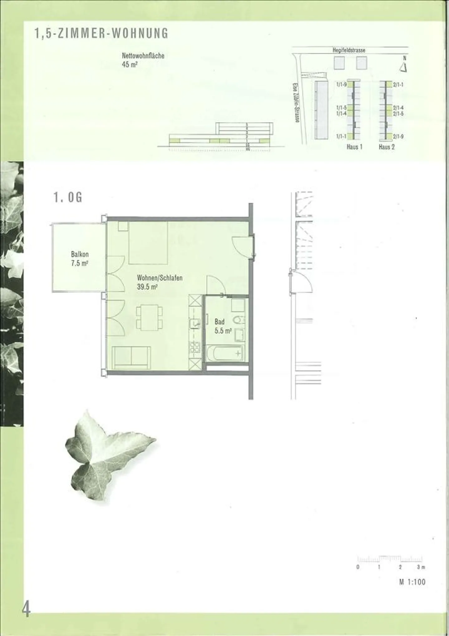 1.5 Room Apartment - Photo 6 of 6