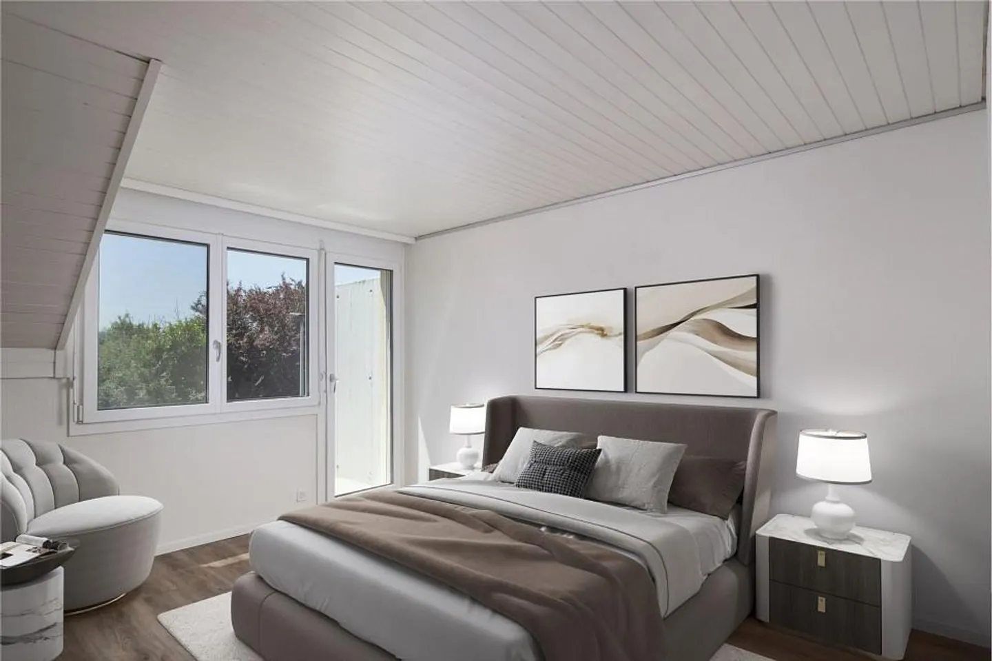 Maison de rangée de 5½ pièces avec jardin ensoleillé - Photo 6 sur 9