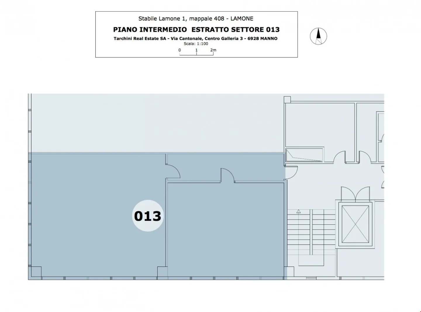 LUGANO NORD/LAMONE - À LOUER BUREAU SPACIEUX ET LUMINEUX (réf. 013) - Photo 9 sur 10