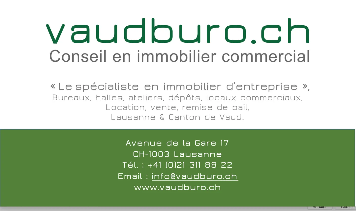 Vaud offices, commercial premises, workshop, ground floor laboratories - Photo 6 of 6