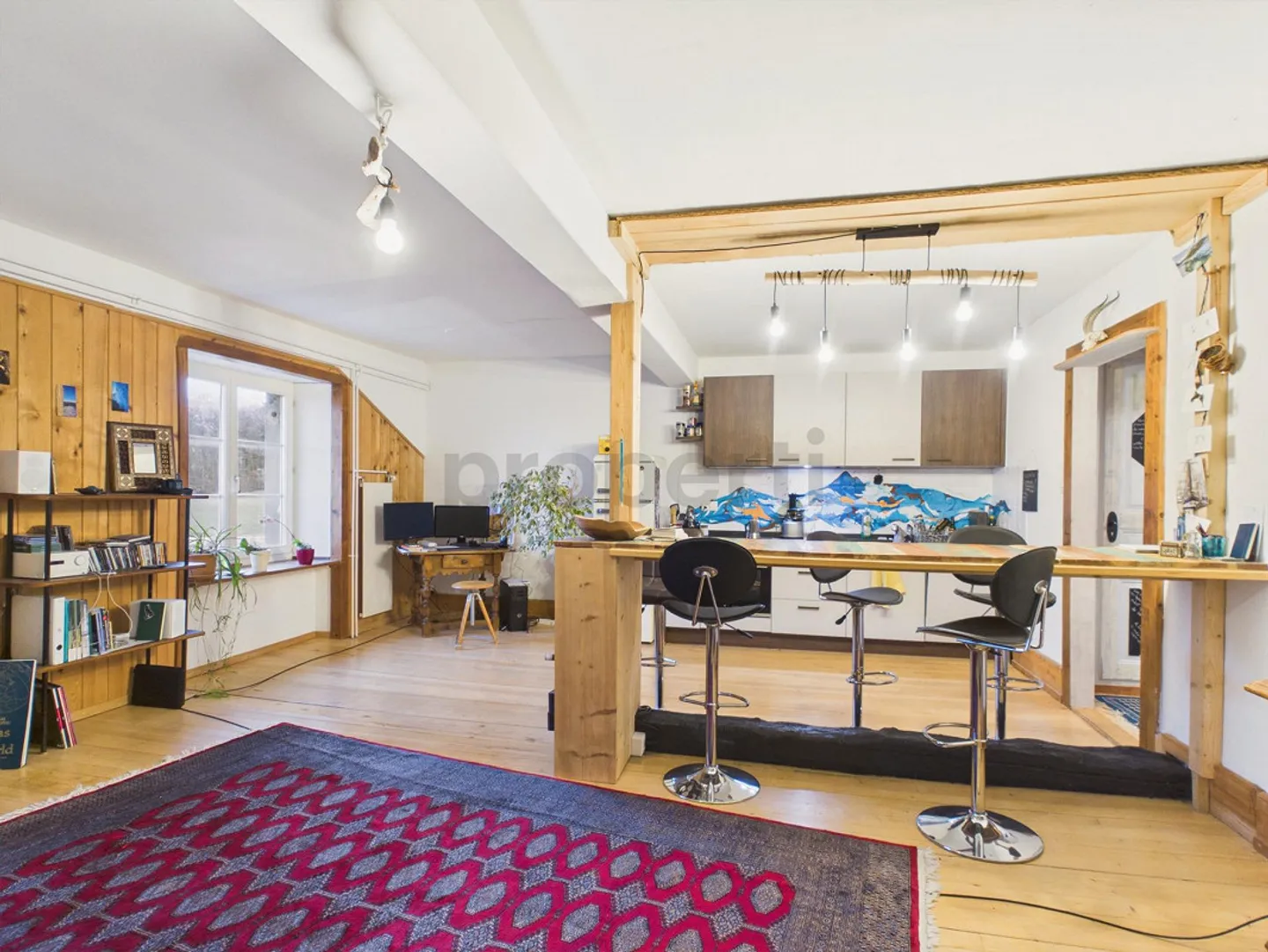 Charmante 3,5 Zimmer in Champfahy, La Neuveville - Foto 2 von 9