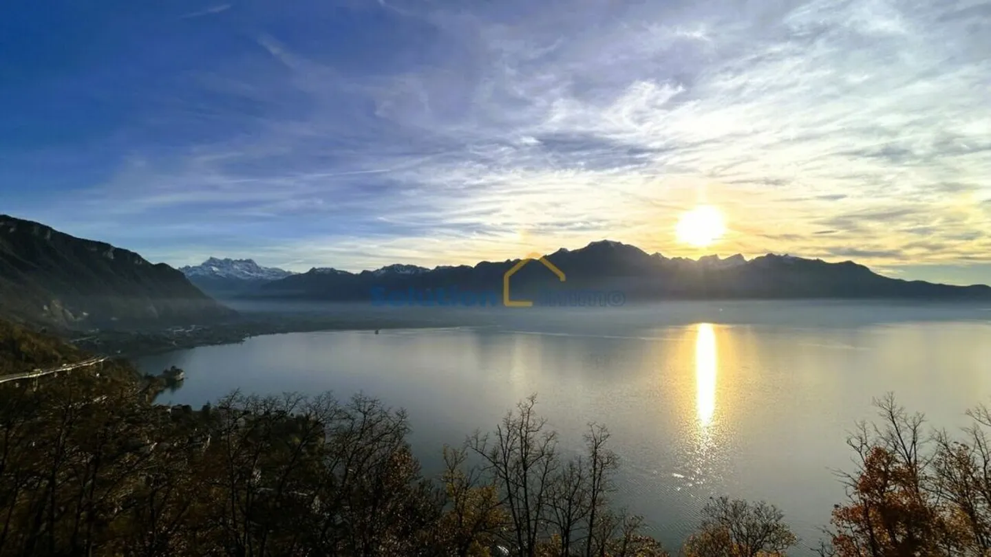 Ampio appartamento di 4,5 stanze a Glion/Montreux - Foto 1 di 13