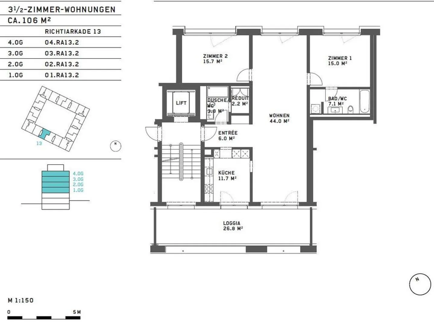 Modern Apartment in Richti Areal - Photo 10 of 11