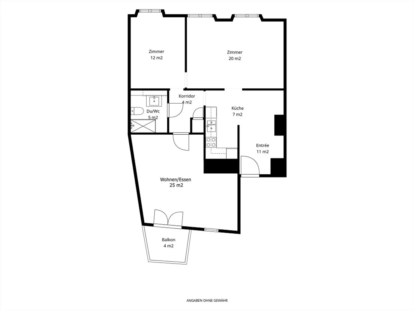 Appartement 3.5 pièces à Schaffhausen - Photo 13 sur 13