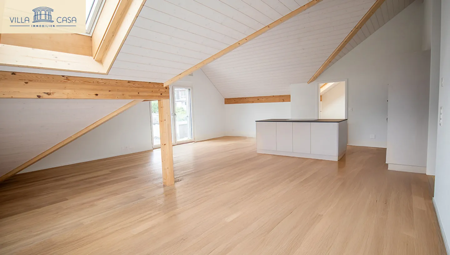 Appartement sous les combles 4½ pièces avec vue sur le lac à Spiez - Idéal pour le télétravail ! - Photo 4 sur 16