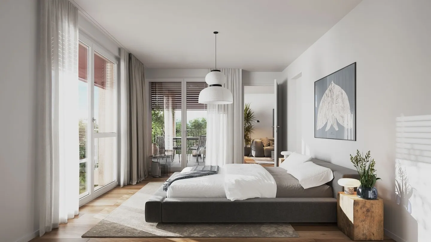 «Exklusive 3-Zimmer Neubauwohnung in Bubikon» - Foto 4 von 6