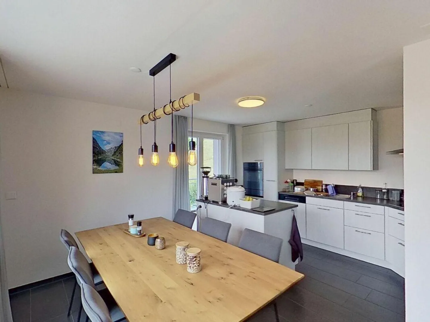 Panorama incluso - Casa bifamiliare moderna con vista sul Säntis - Foto 5 di 18